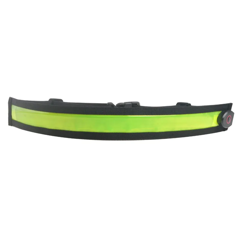 Sport accessories- Flashing LED Waistband reflective light LED safety waistbelt