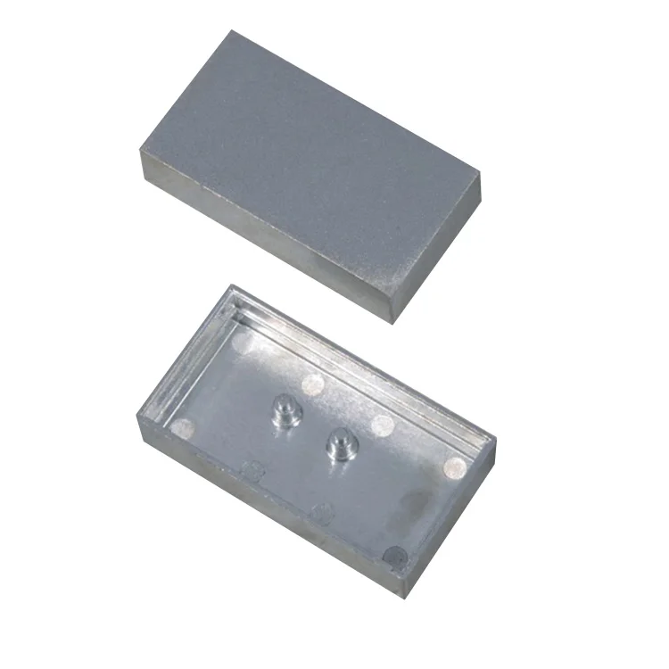 Amplifier Heat Sink Golden Anodize Extruded Aluminum Heatsink Extrusion Aluminum Alloy Products