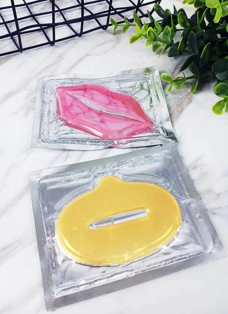 Lip Mask Gel Lip Pads Hot Selling Moisturizing Nourishing Firming Anti-aging Collagen Crystal Sheet 3 Years Bulk Packaging 8g