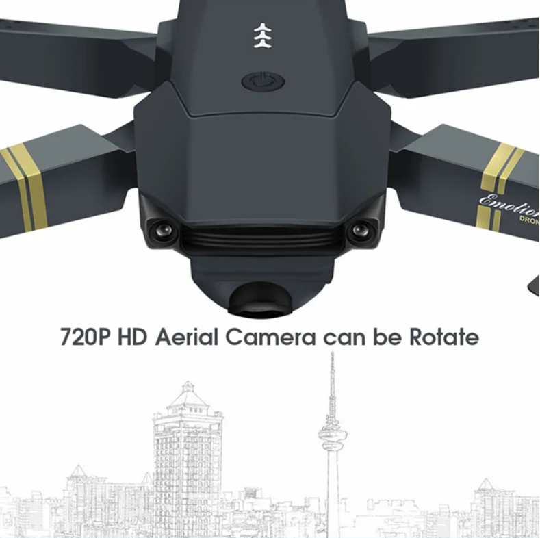 2022 Super popular pocket drone selfie Drone Eachine E58 720P wifi FPV Drone with wide angle