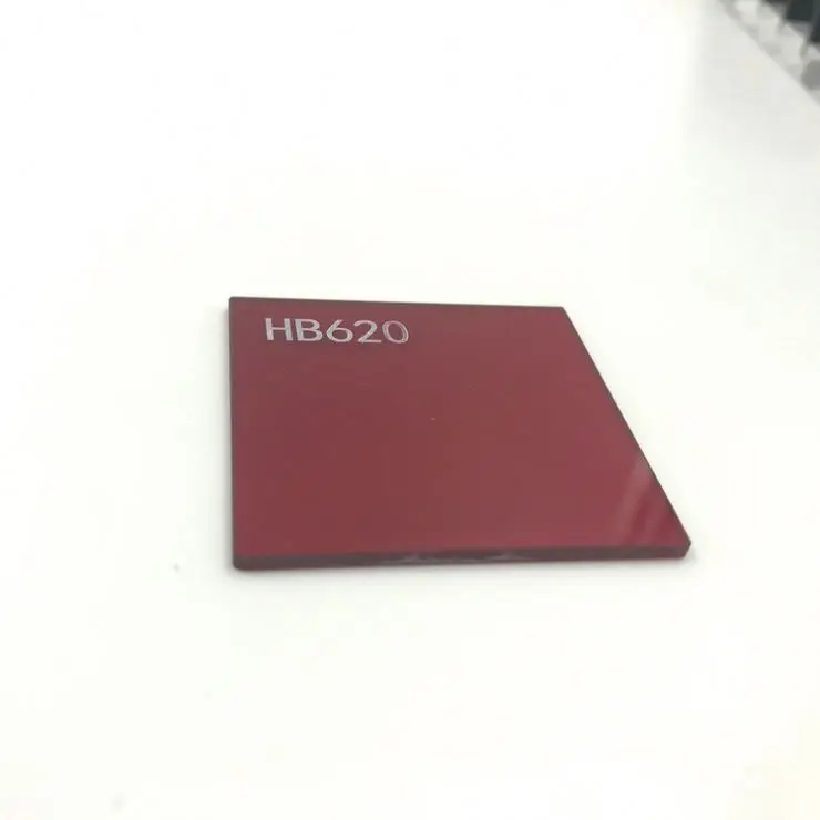 Высокое качество HB630 630 нм ИК фильтр стекло
