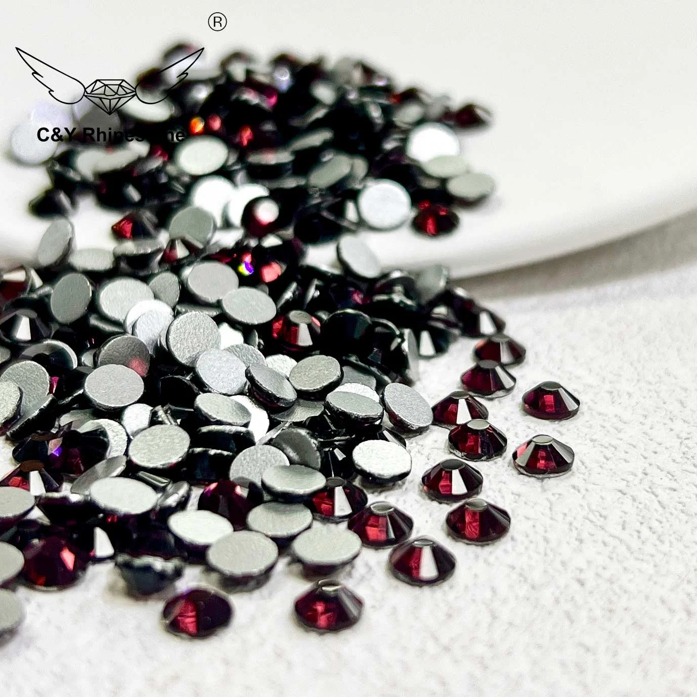 CY 017 Nails Accessories Art Decoration Small FlatBack Strasssteine Tanzanite Purple Rhinestones
