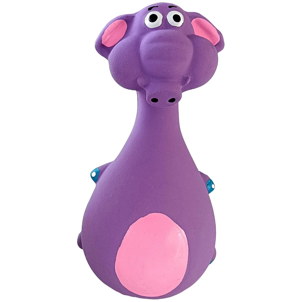 Raffy Pet Supplies Eco-Friendly Puppy Chew Toy  Sustainable Squeaky Rubber Latex Interactive Toy for Small and Medium Dogs