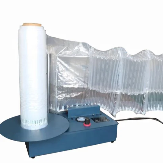 New Design Air Bubble Protective Cushion Packaging Machine For Plastic Air Bag Column Wrap Roll