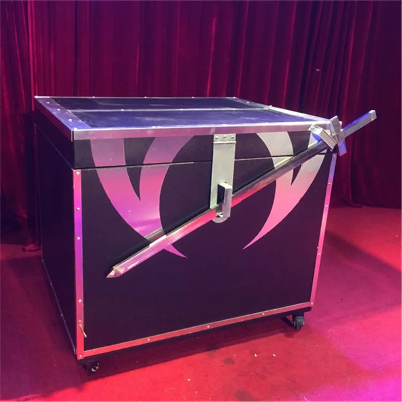 Large Stage Illusions Conjure up a Human Box Magic Equipment Prop