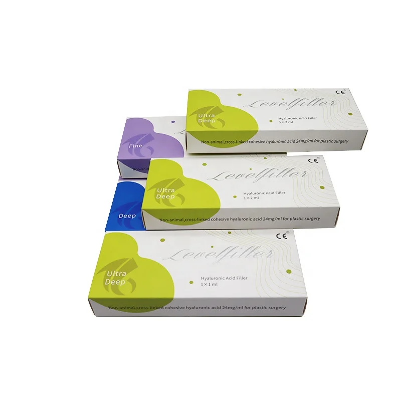 5ml cross-linked hyaluronic acid gel injections for buttocks filler new deep anti aging injection for forehead 2ml