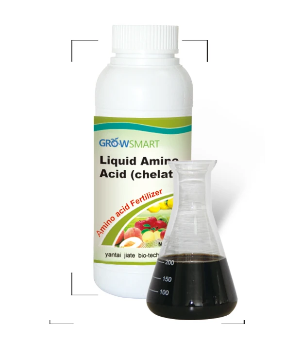 Liquid Organic Fertilizer formulated with Seaweed Extract Amino Acid Humic Acid