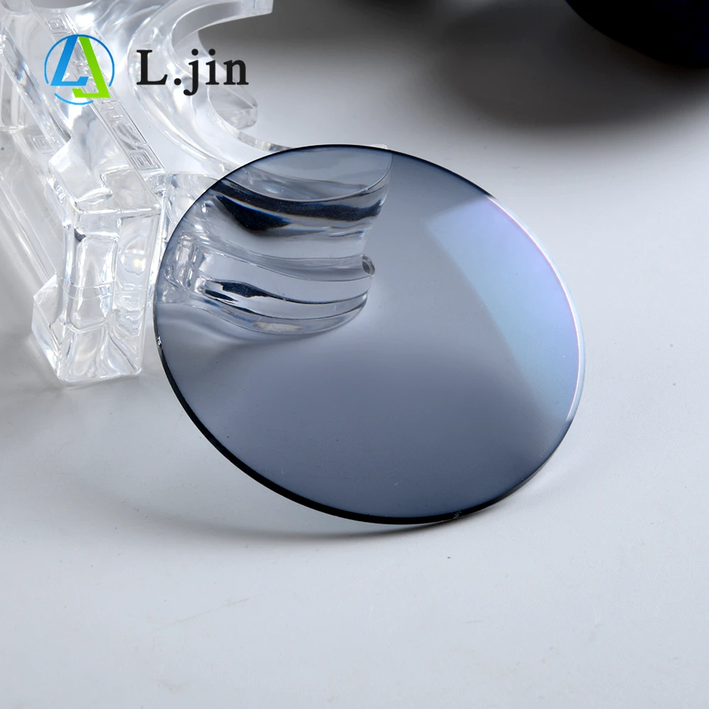 Danyang 1.56 1.60 SHMC photochromic uv420 blue light block photo grey PGX resin Prescription ophthalmic spectacle optical lenses