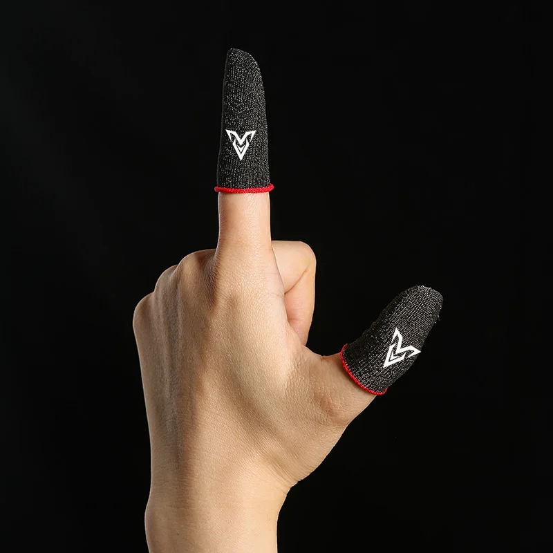 Customized LOGO Breathable Game Touch Screen PUBG Mobile Gaming Finger Sleeve game gloves