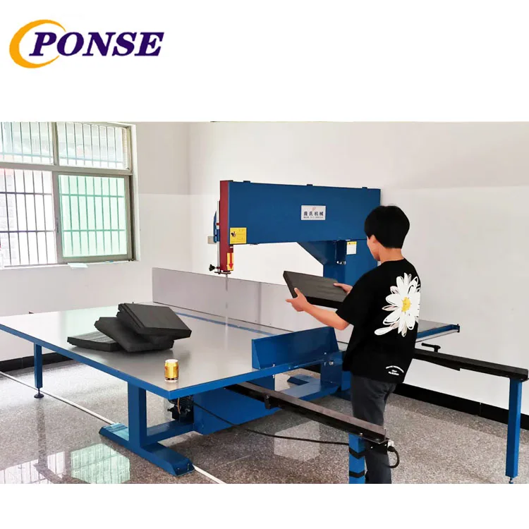 vertical sponge cutting machine