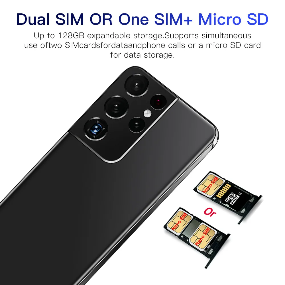 Global version original S21 Ultra 16GB+512GB Android smartphone With stylus Support 4G 5G network Super endurance mobile phone