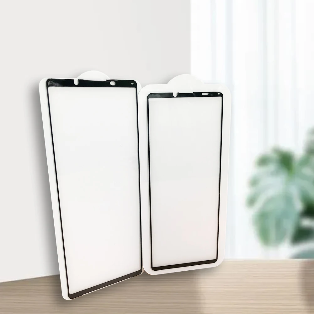 0.3mm 2.5D 9H Hardness Silk Full Glue Tempered Glass Screen Protector for Sony Xperia Pro i 1 5 10 ii iii iv L3/4 Pro i