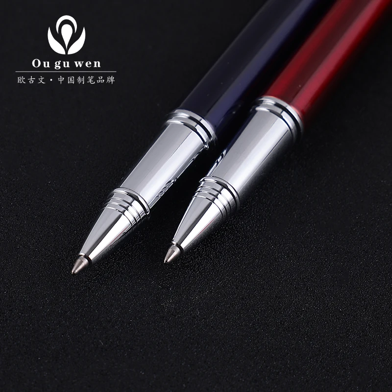 High-grade Office roller Pen Metal Signature Pen Promotion Ballpen  Advertising Ballpoint Pen