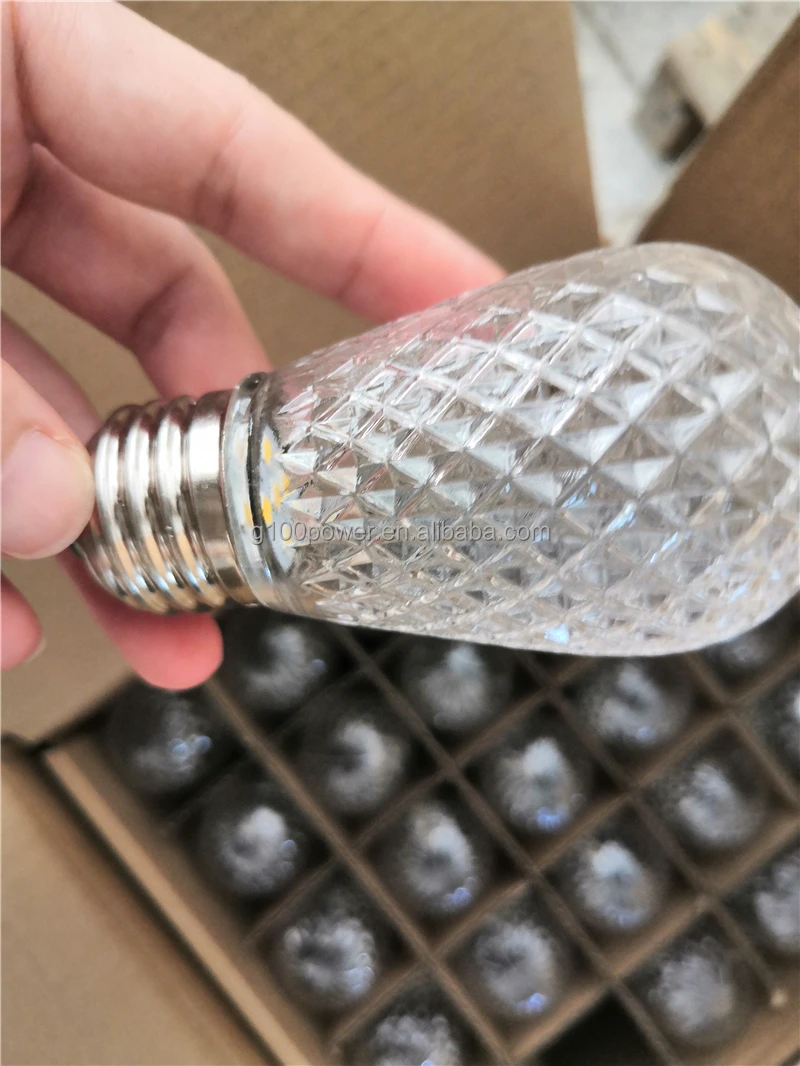 High Quality Shatterproof S14 LED Light Bubs Gold For Patio String Lights