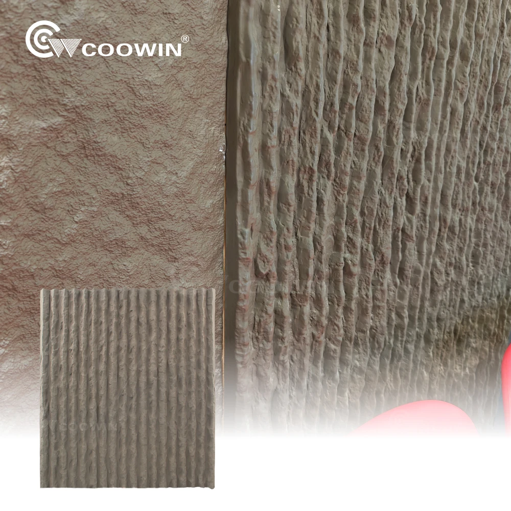 Installation Cost Saving Polyurethane Pu Faux Stone Wall Sliding Panel For Interior Wall And Ceiling