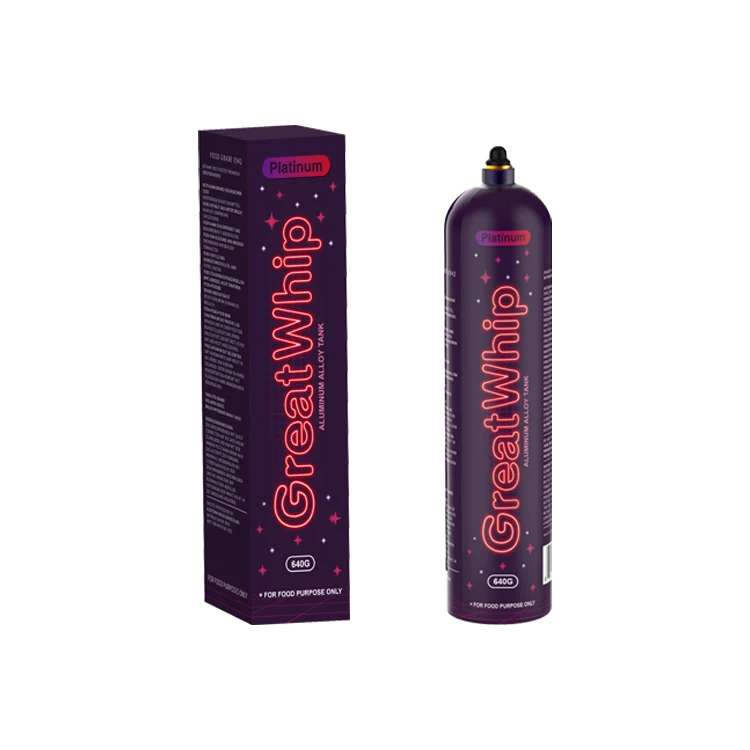 Greatwhip 640G Cream Whipper Chargers Cylinder Whipped Cream Charger