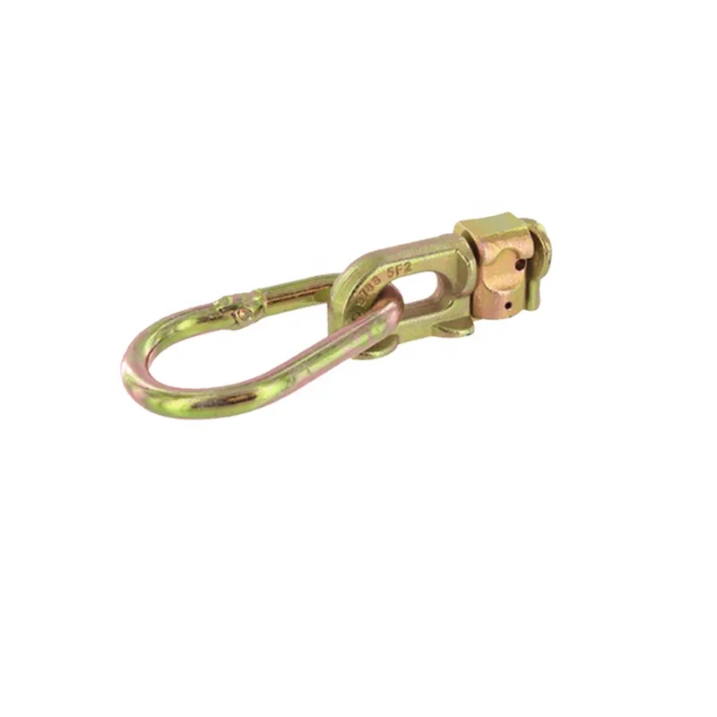 E-track Accessories Carbon Steel E Track Fitting Double Stud Fitting with Round Ring