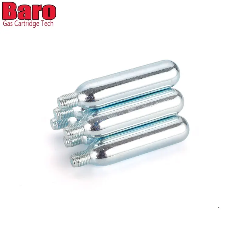 Outdoor Bicycle Tire Gas Refill Bottle 12 Gram CO2 Cartridge 12g CO2 Gas Cylinder