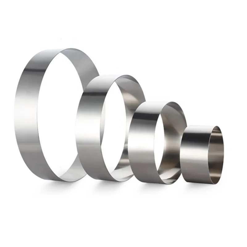 Нержавеющая сталь круглая форма для выпечки печенья кольцо для приготовления пищи, выпечки