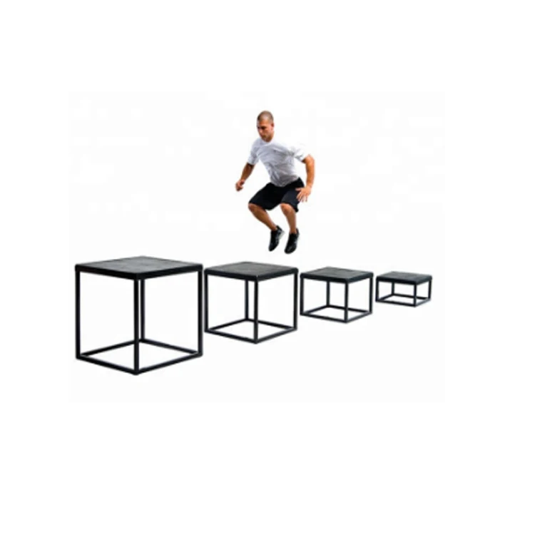 Commerical Full Set 6 12 18 20 24 30 36 40 42 Inch Steel Plyo Jump Box