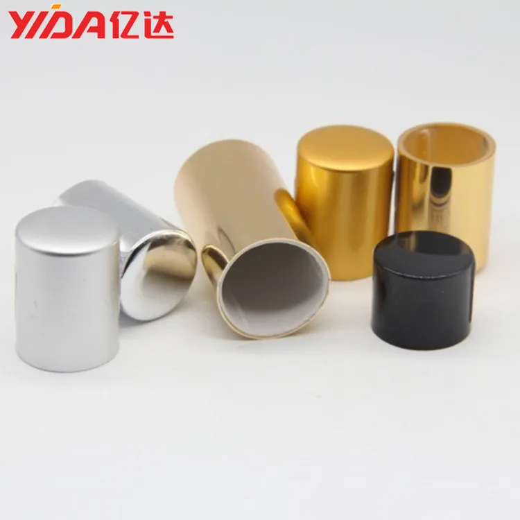 Fragrance caps 8 aluminijum end lid products personal design customization