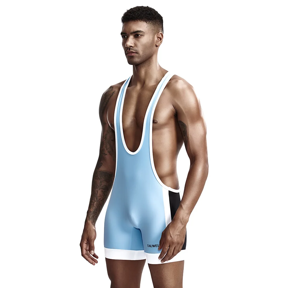 Wholesale Wrestling Singlet Men Singlets Lycra Wrestling Suits