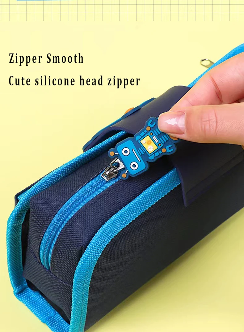 Cartoon Stationery Detachable Penbag Separate Pencil Case School pouches 2 in 1