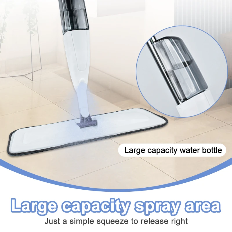 Spray Mop for Floor Cleaning Floor Mops with Washable Pads Wet Jet
