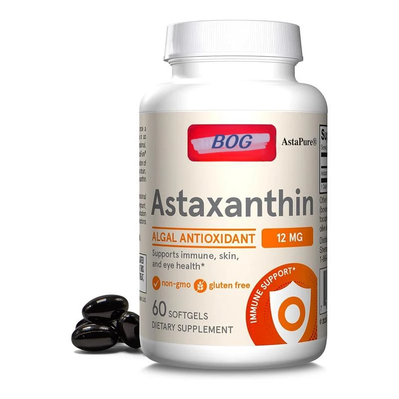 Private Label  Pure Natural Astaxanthin Extract Capsule