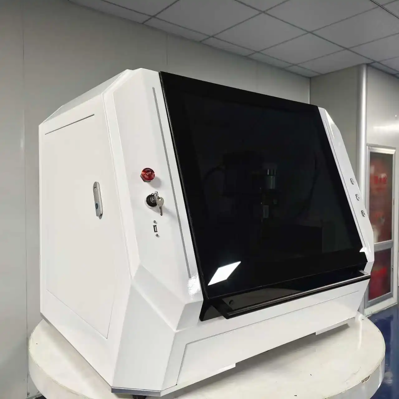 1 кВт 1000 Вт Высокоточный 6060 лазерный станок для резки волоконно-лазерный резак ювелирных изделий металлическое водяное охлаждение поддерживает AI PLT графический