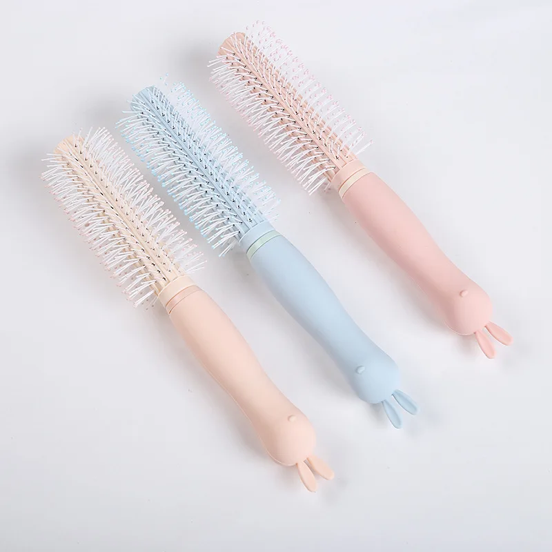 
Lirong New round l hair curling comb and wet hair brush ,soft ,customized comb 