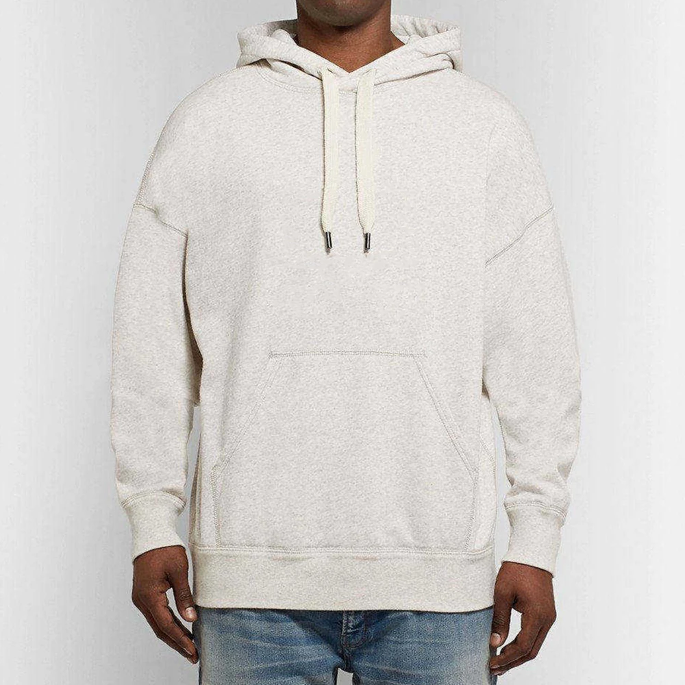 Hot Selling Products 2023 Streetwear Fashion Pullover Sweatshirt 80% Cotton 20% Polyester Fleece Hoodies Men