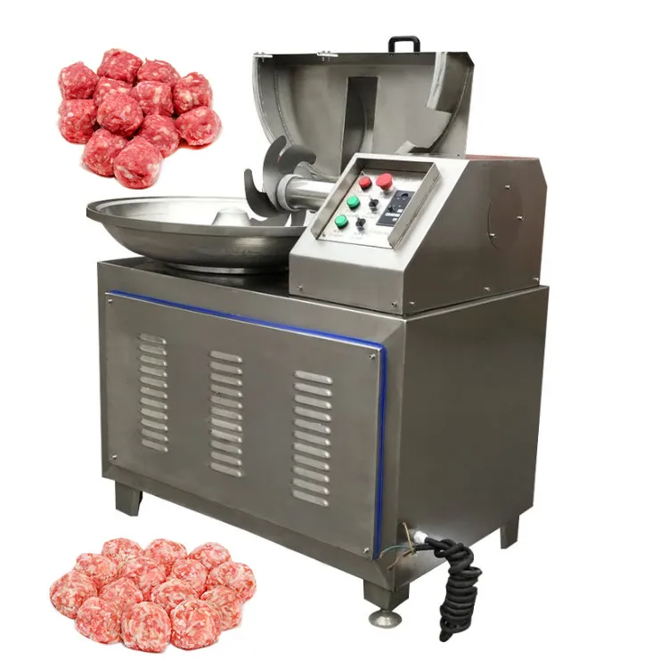 High capacity meat bowl cutter and mixer electric meat bowl chopper with low price