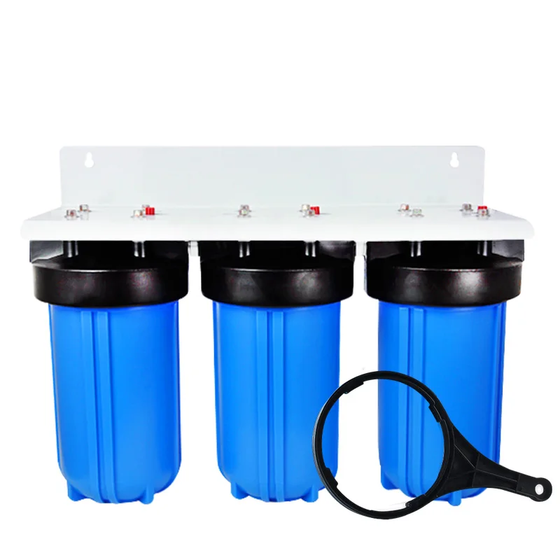 osmosis system 3 stage water filter system 2019 Housing Filter Big Blue 10' PP Cartridge Water Filter Housing