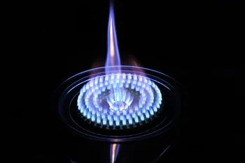 Портативная газовая горелка из нержавеющей стали одна плита для