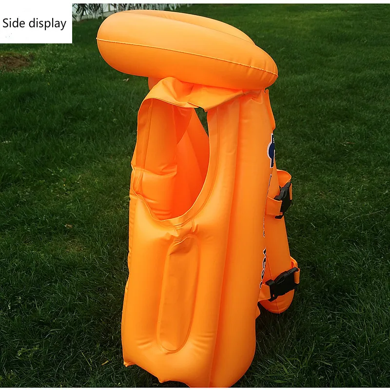 Дропшиппинг мультяшный летний детский надувной спасательный жилет для плавания защитный жилет для детей