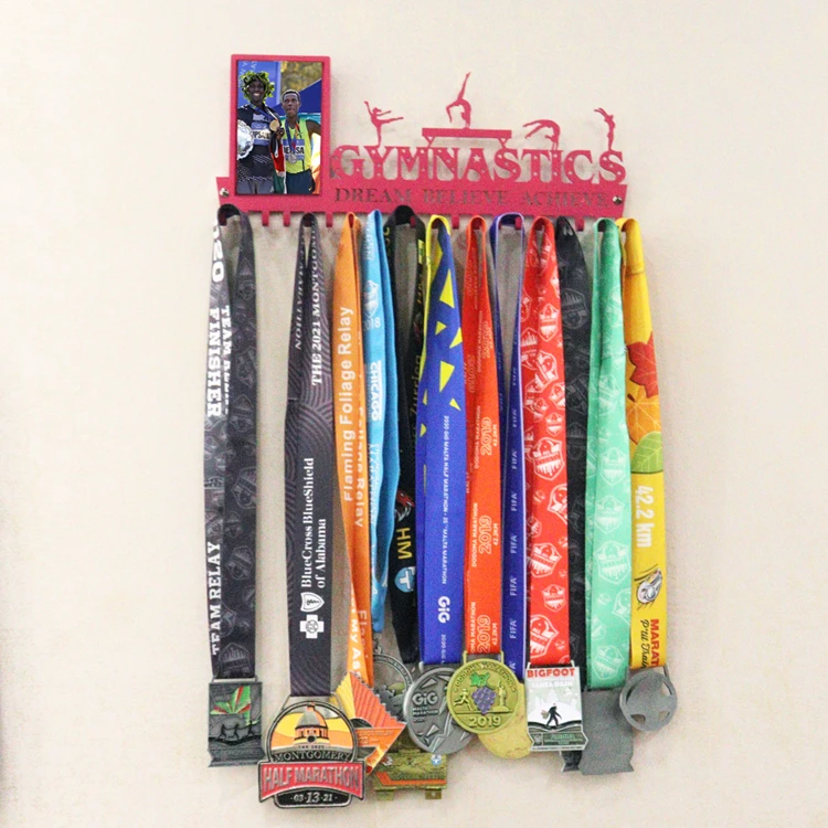 Wholesale Custom Sport Medal hanger Hook dance metal medal Display holder
