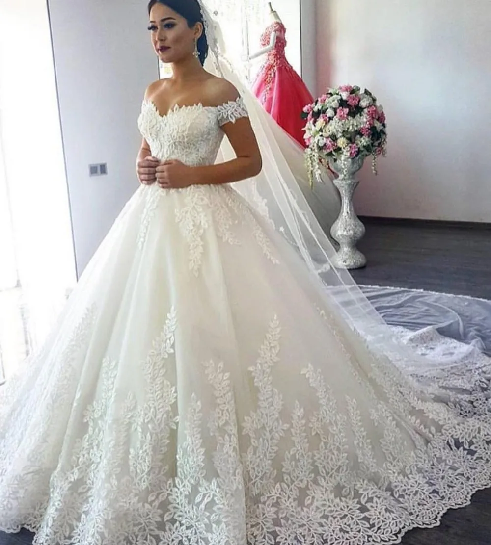 Wedding Luxury Dresses for Women 2024 Plus Size Lace up Ball Gown Marriage Bride Gown Celebrity Vestidos De