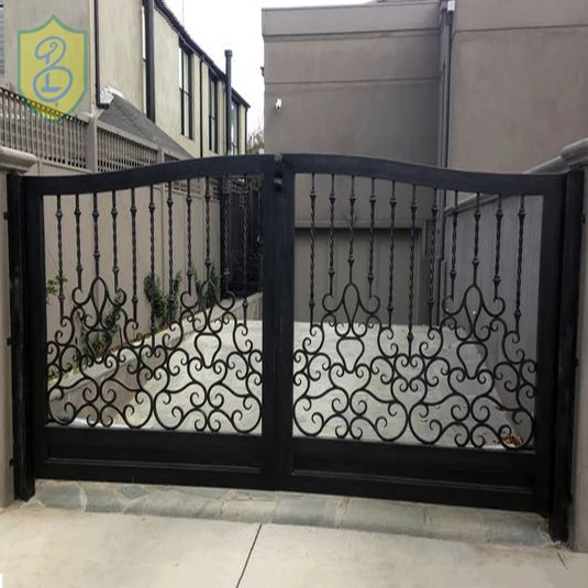 house main iron square tube wrought iron gate designs