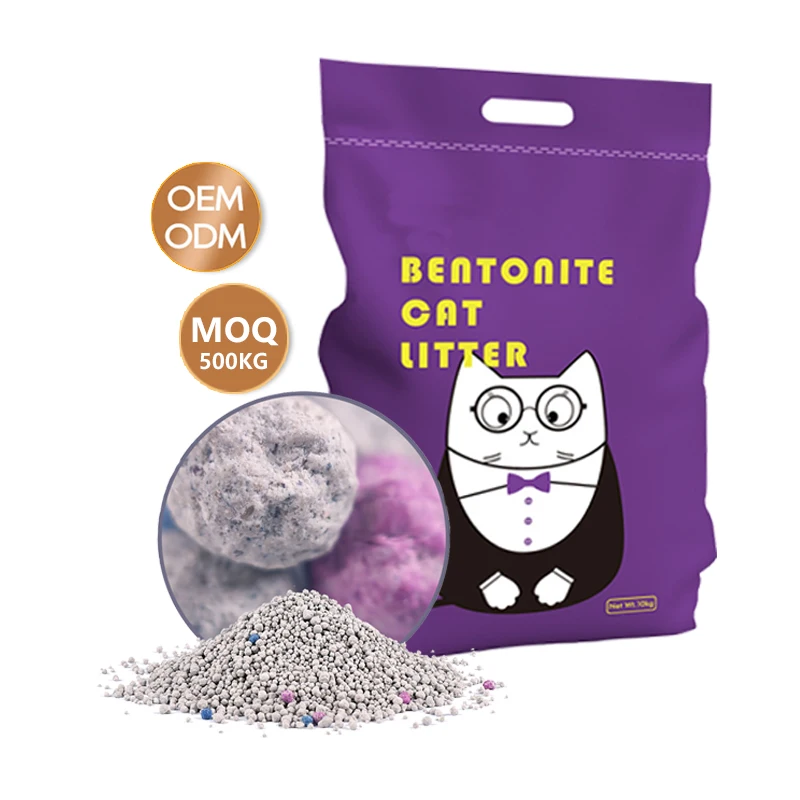 China Factory Wholesale Price Bentonite Clay Cat Litter Deodorizer Strong Clumping Dust Free Millet Cat Litter Sand