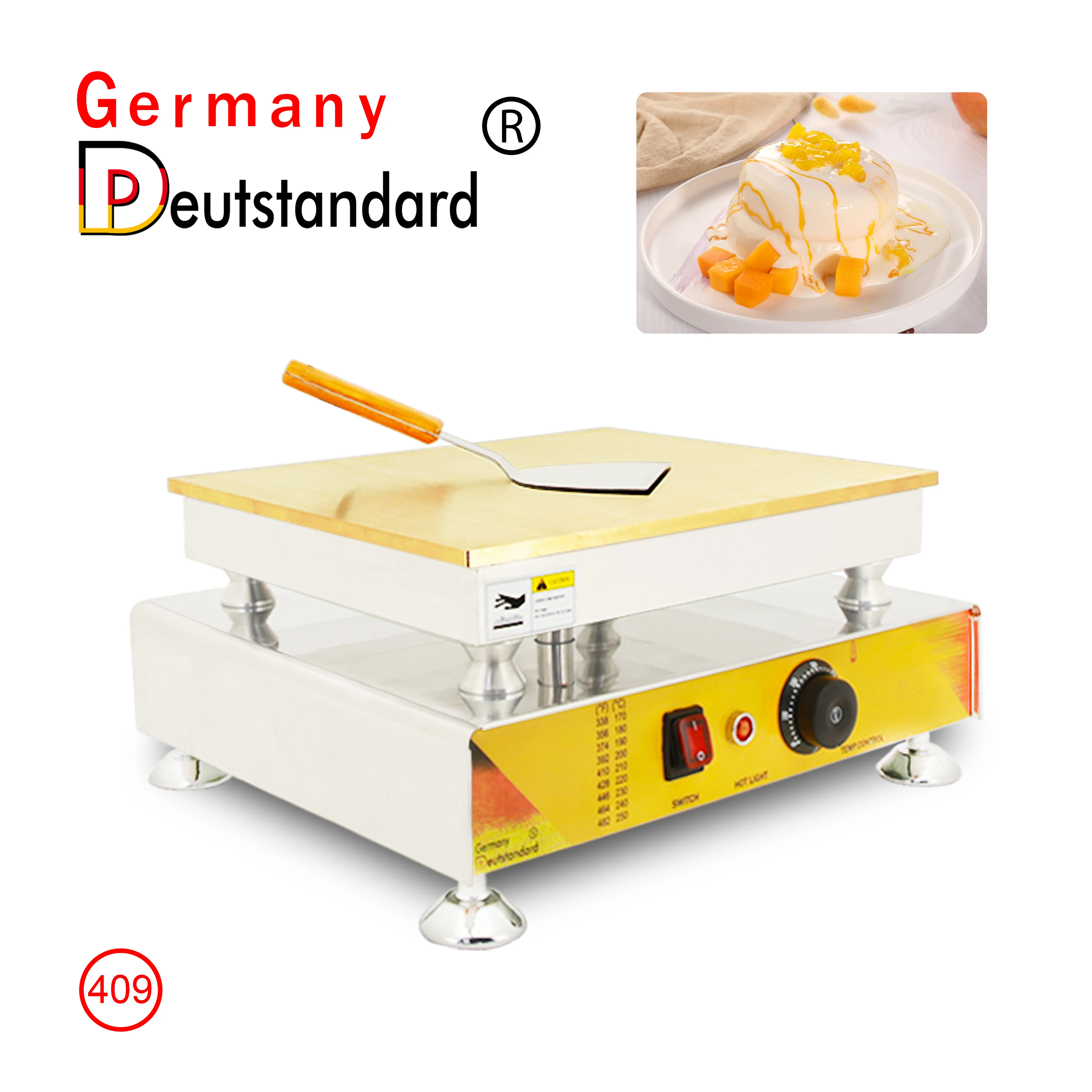 Commercial Stainless Steel Electric Griddle factory Machine high quality