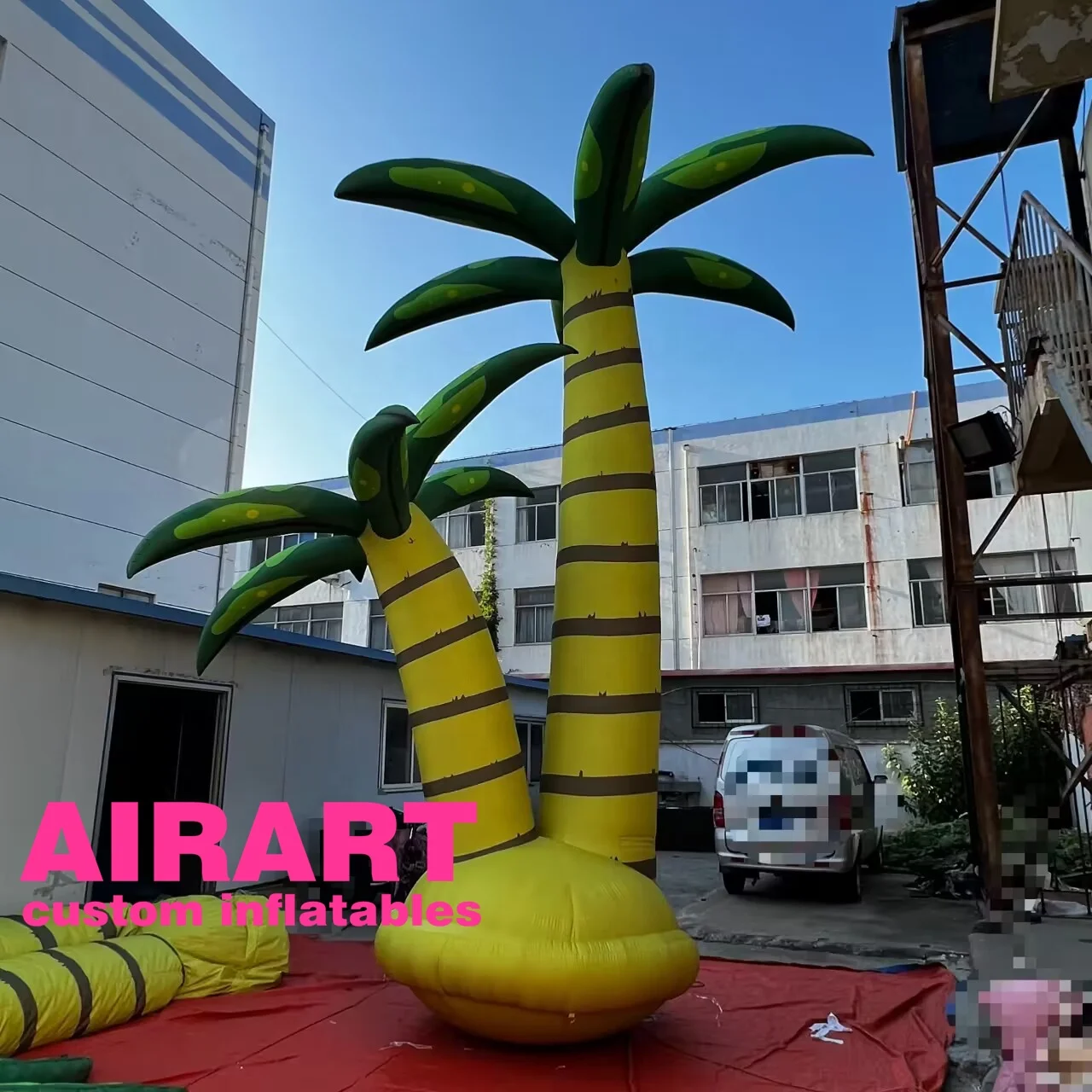 Hot sale inflatable coconut tree inflatable coconut palm balloon