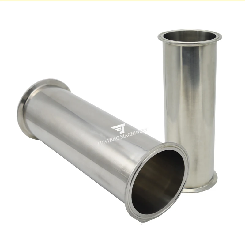 Sanitary Fittings Food Grade Three-clamp Pipe Stainless Steel Sanitary Fitting Manufacturer