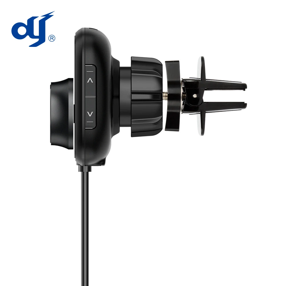 Беспроводное зарядное устройство 2 в 1 QC3.0 автомобильный модулятор bluetooth Fm-передатчик с магнитным держателем