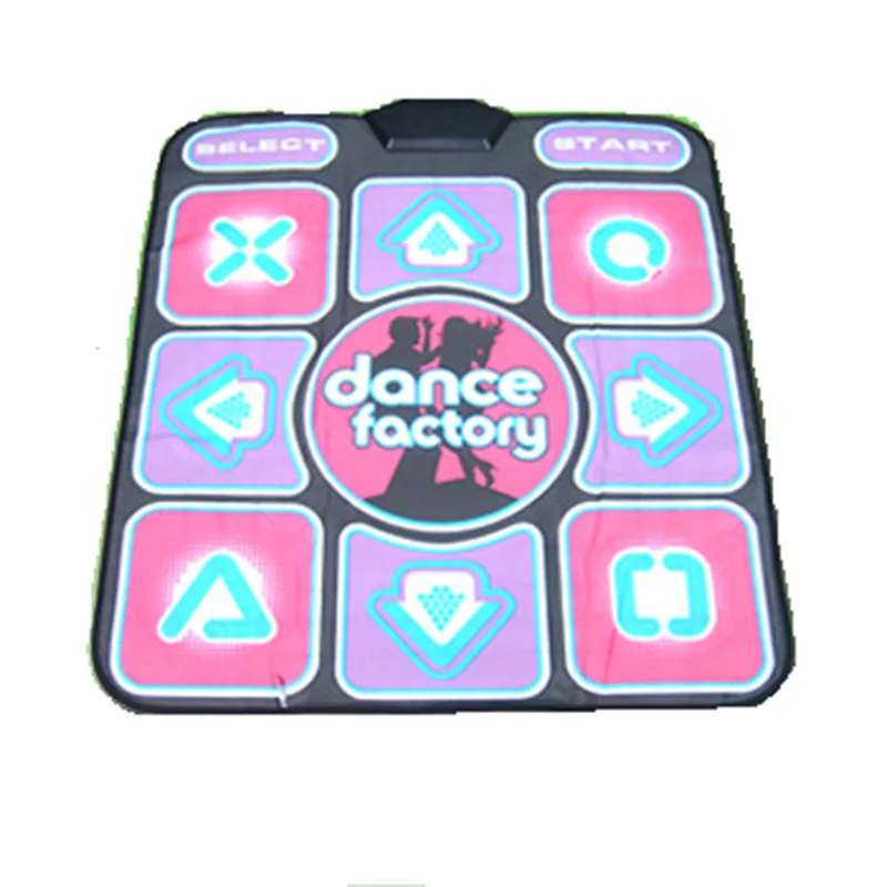 
Compatible for PC Laptop Video Game 1 Piece Non-Slip Dance Pad USB Dance Blanket Fitness Body Building Dancing Mat 