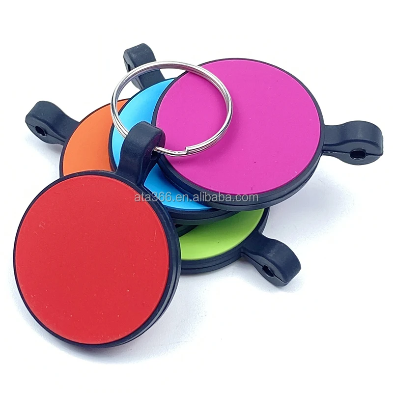 2023 Factory Wholesale Quiet Silicone Dog Tag Colorful Silicone Dog Tag Blanks Voiceless Dog Tag Silicon for pets