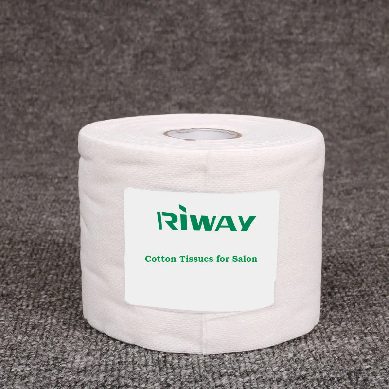 Salon Spa Use Disposable Non-Woven Towels For Manicure Beauty Custom Dry Wipe Roll 800