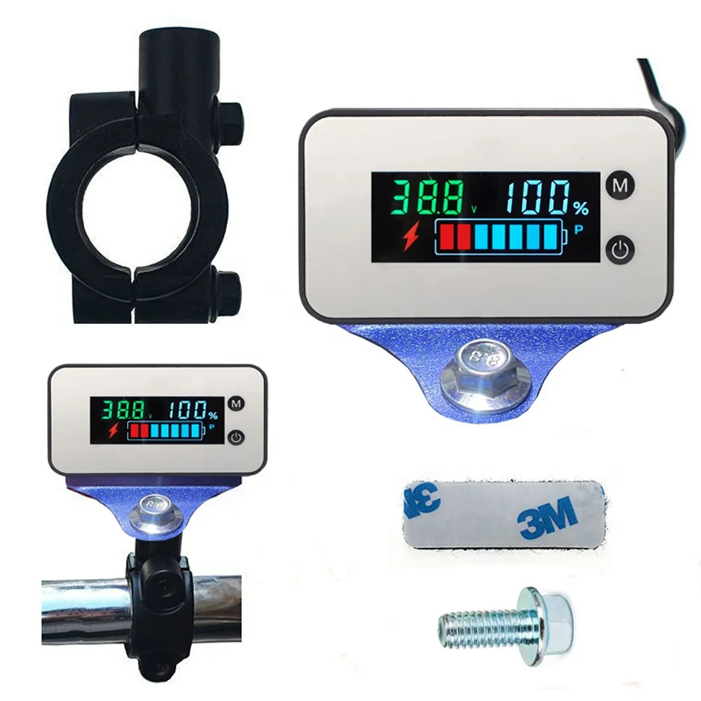 Тестер емкости литиевых батарей Taidacent, водонепроницаемый, 72 В, 60 в, 48 В, 24 В, 12 В