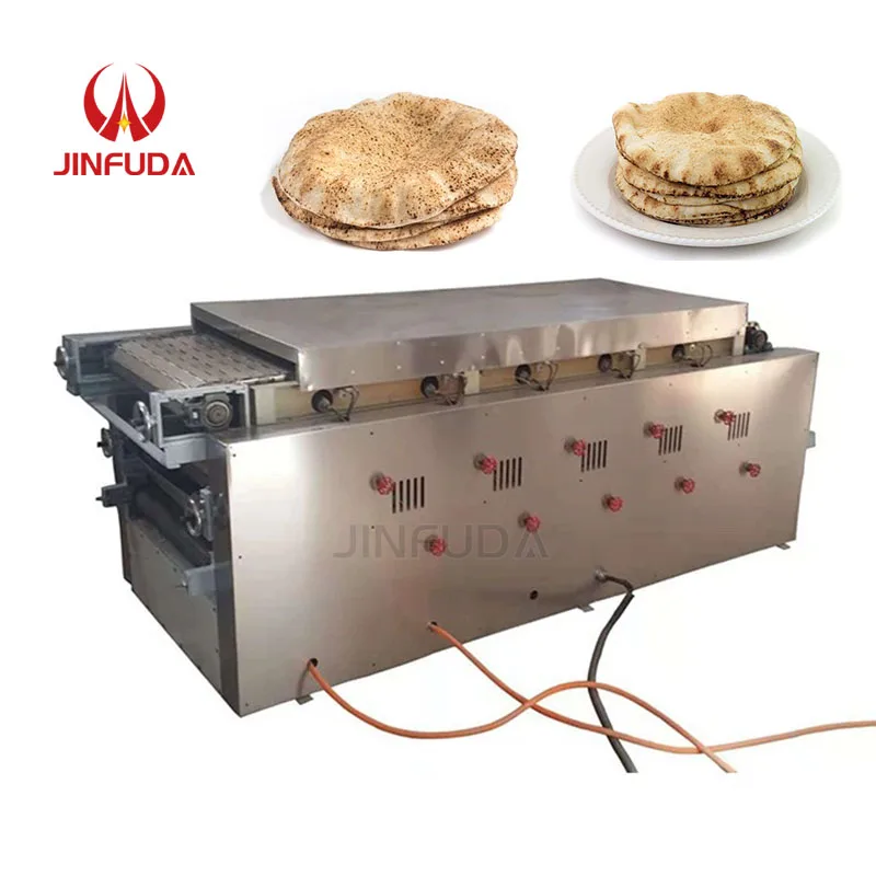 Baking at the right temperature germany automatic chapati making machine automatic pita bread production line  multifunction