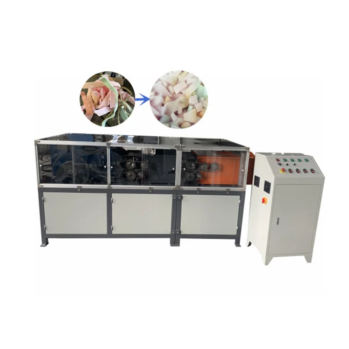 Scrap Sponge Shredding Machine / Foam Crusher / Sponge Crusher For Sale